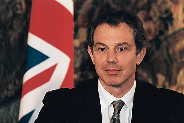 Tony Blair Jeune