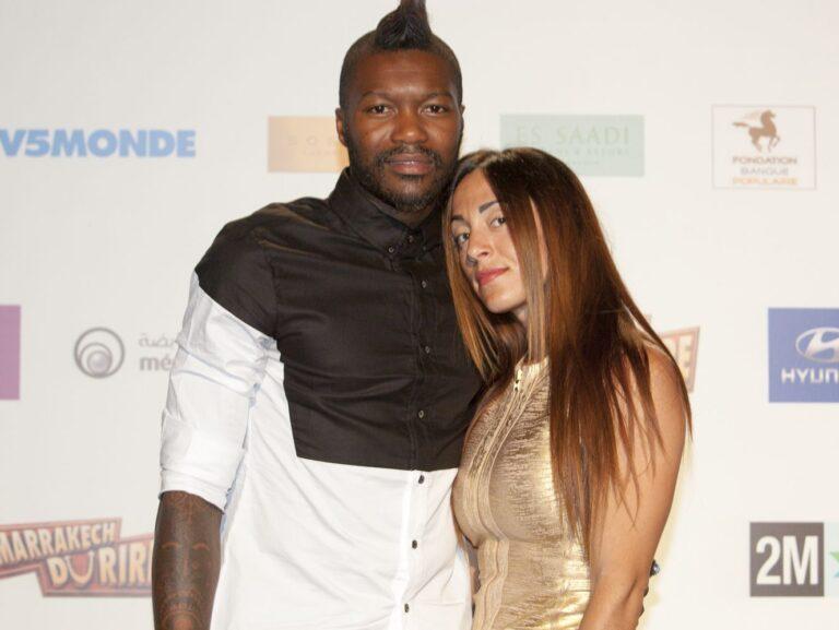 Djibril Cissé Et Sa Femme