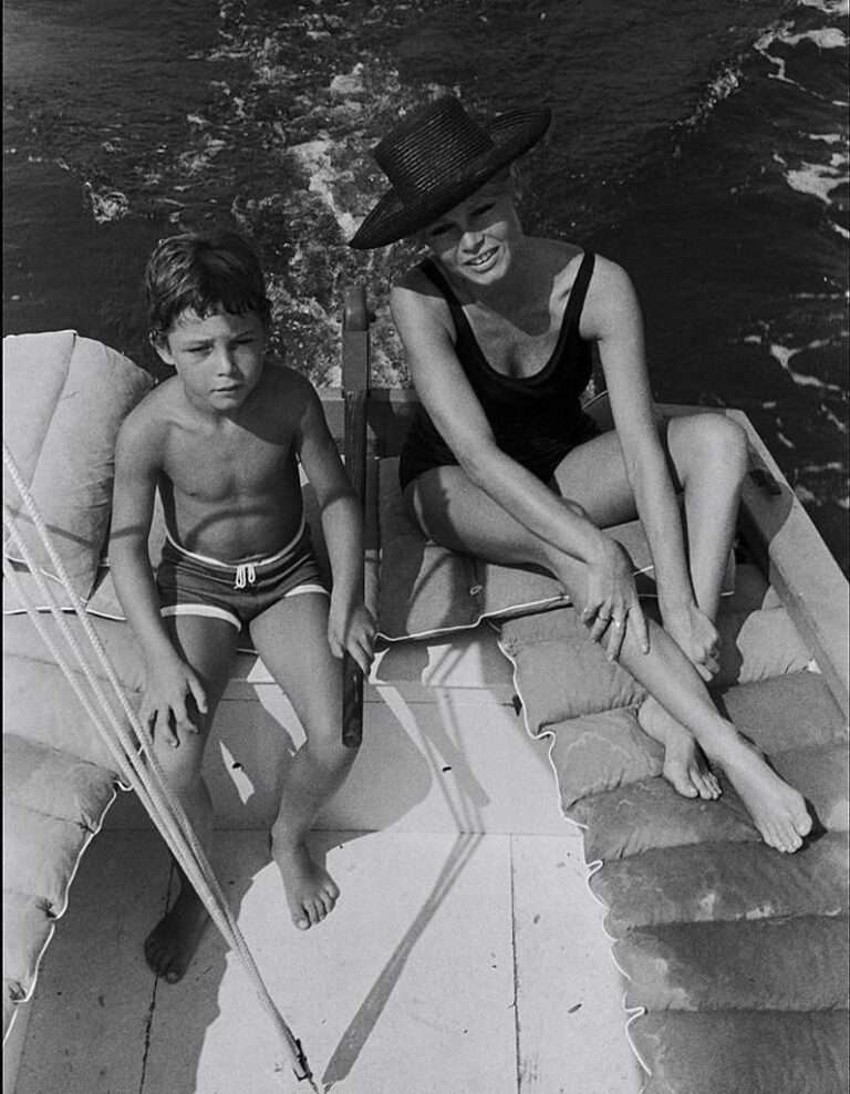 Jacques Charrier Et Son Fils