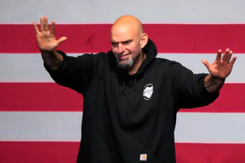 John Fetterman Taille