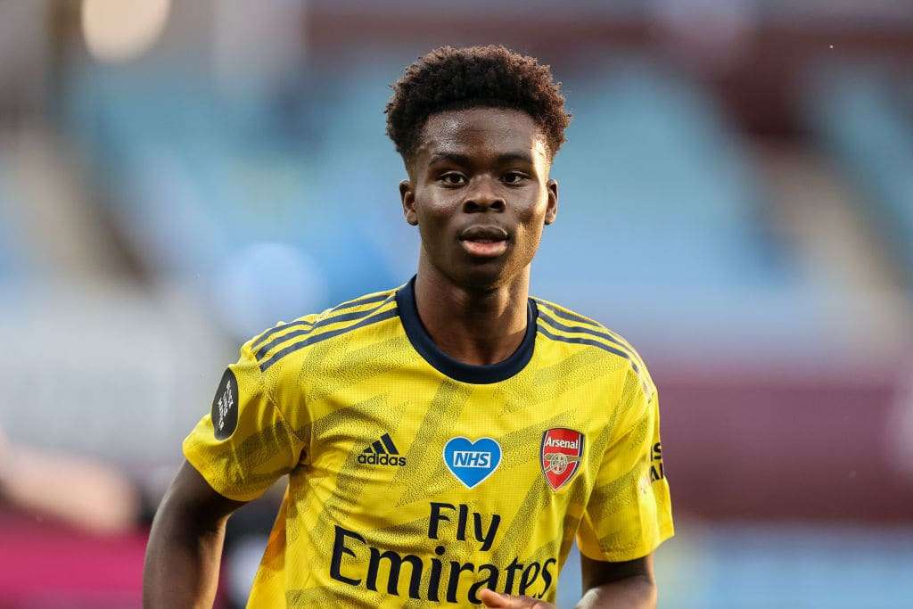 Bukayo Saka Origine Parents