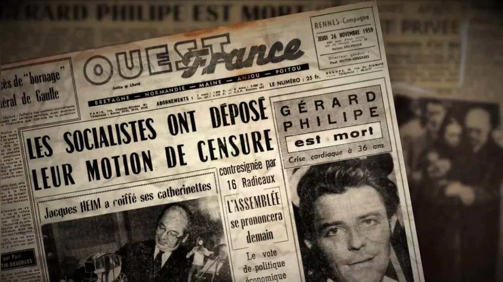 Gérard Philipe Mort De Quoi