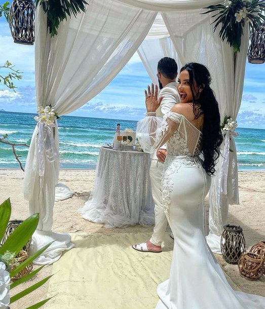 Milla Jasmine Enceinte De Qui