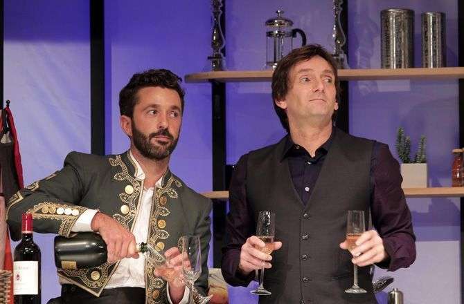 Pierre Palmade Et Son Fils Photo