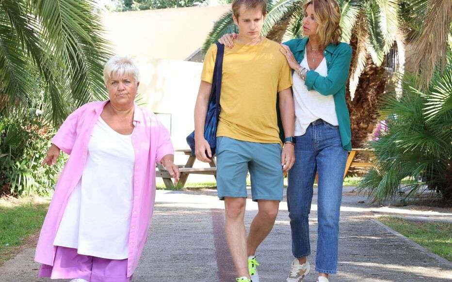 Mimie Mathy Et Son Fils Photo